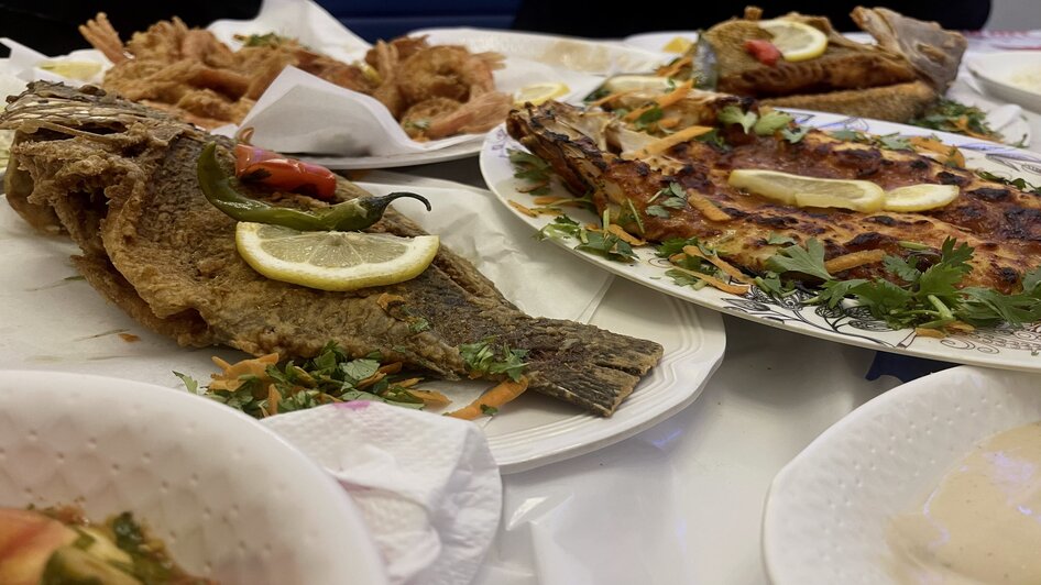 مطاعم سمك في الرياض - مطعم أسماك نوارة الإسكندرية