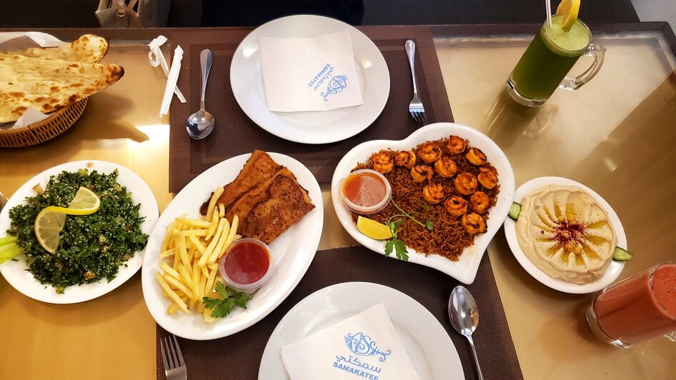 مطاعم سمك في الرياض - مطعم سمكتي بحريات